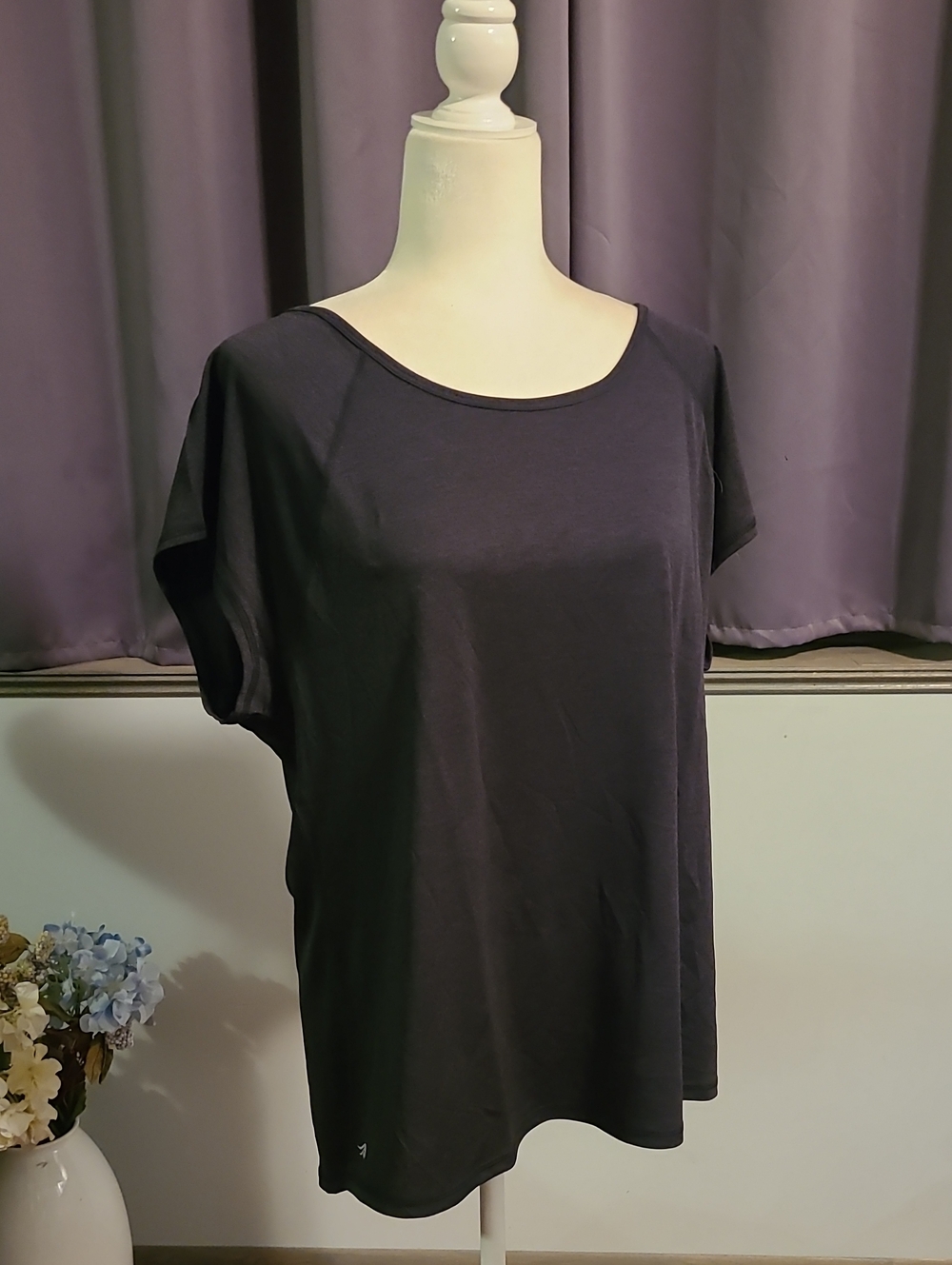 Ideology NWT Classic Women's Black Short-Sleeve Tee XXL